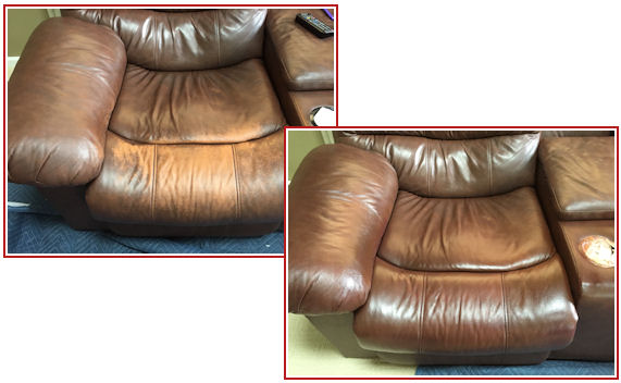 Leather And Fabric Upholstery Repair, Worn Leather Chair Repair